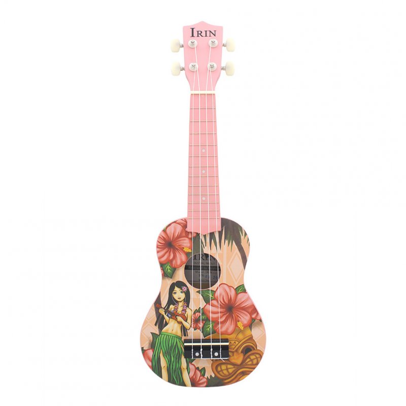 21inch Ukulele with Bag Strap String Capo Acoustic Hawaii Girl Instrument Kit 