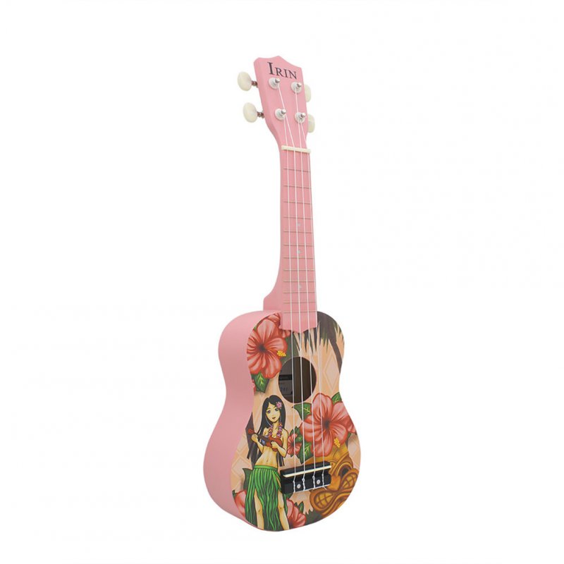 21inch Ukulele with Bag Strap String Capo Acoustic Hawaii Girl Instrument Kit 