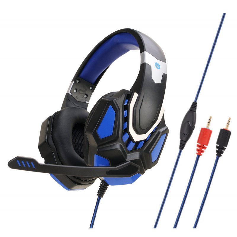 Non-lighting Gaming Headset Internet Cafe Headphone for PS4 Gaming Computer Switch 
