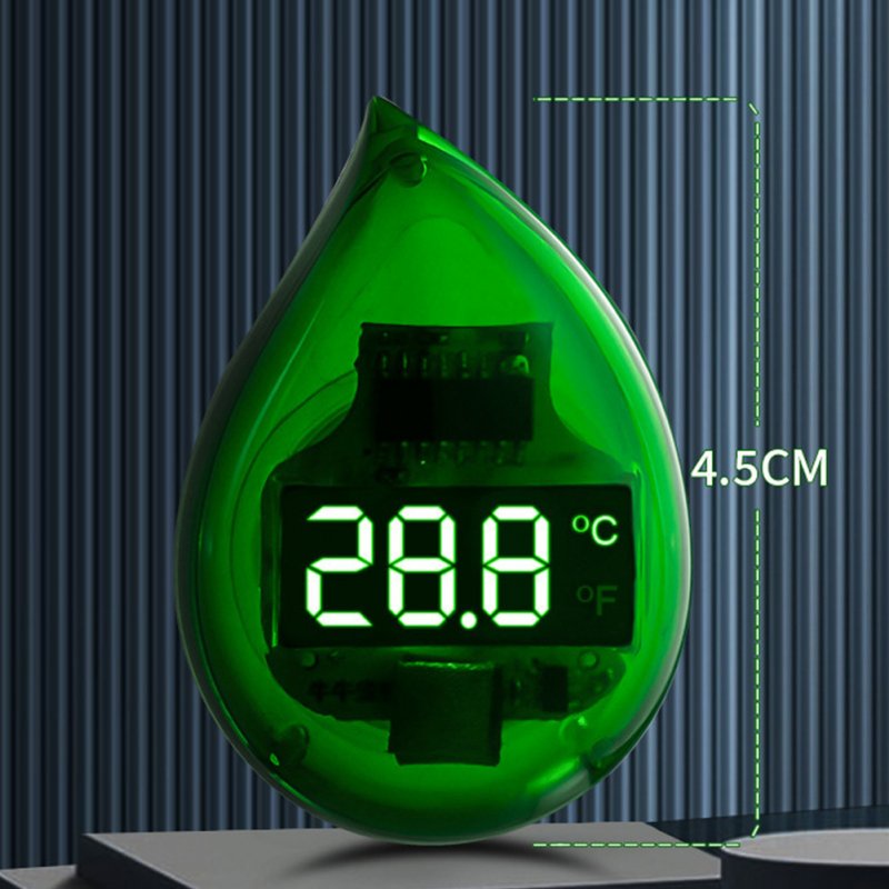 Aquarium Fish Tank Mini Thermometer 0-99.9 °C  Electronic High-precision Led Digital Display Thermometer 