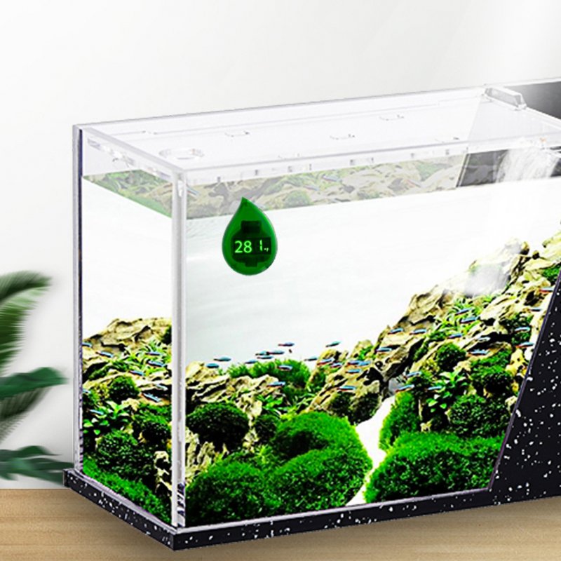 Aquarium Fish Tank Mini Thermometer 0-99.9 °C  Electronic High-precision Led Digital Display Thermometer 