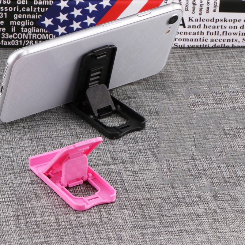 Portable Mini Mobile Phone Holder Foldable Desk Stand Holder 4 Degrees Adjustable Universal for iPhone 