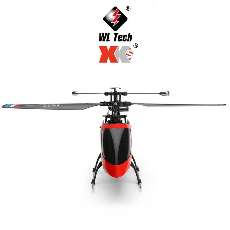 Wltoys Xk V912-a RC  Helicopter 4ch 2.4g Fixed Height Helicopter Dual Motor Upgraded V912 Quadcopter Aircraft Toys For Kids Gifts 