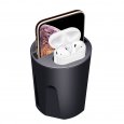 Wireless Car Charger Cup for iPhone Black