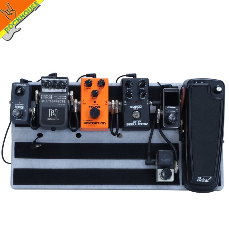 Board Guitar Pedal Board Mastery Effect Pedalboard RockBoard Hide Power Room  