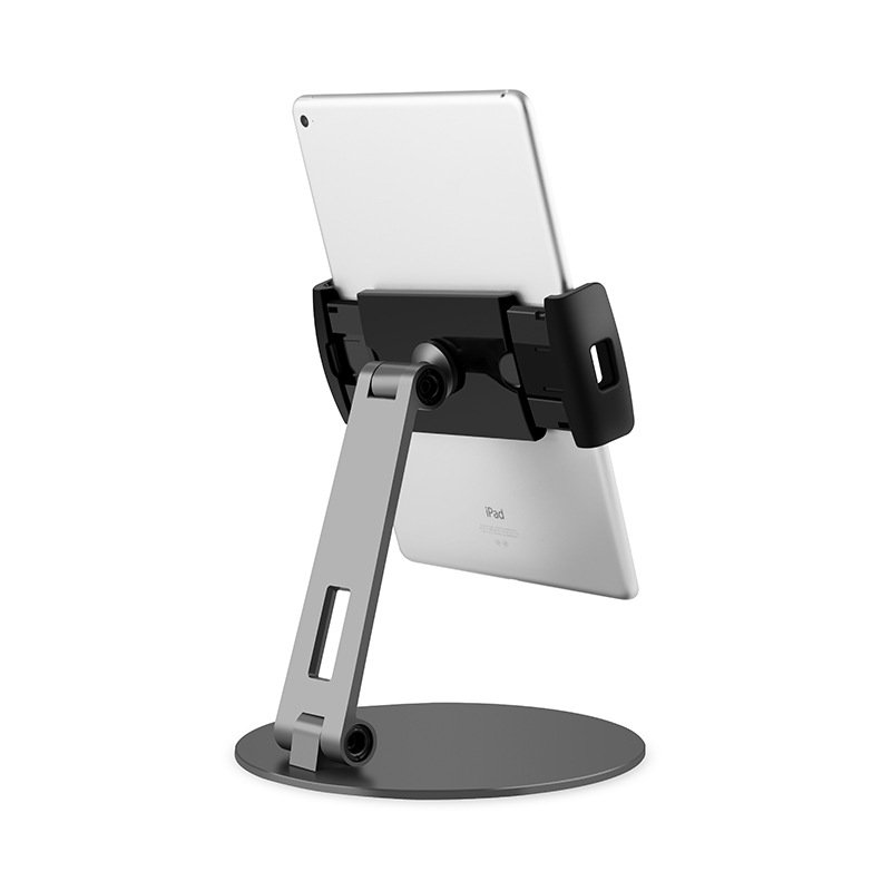 Desktop Aluminum Alloy Phone Tablet Holder Stand Desktop Phone Bracket Mount Office Desk Adjustable Display Cradle 