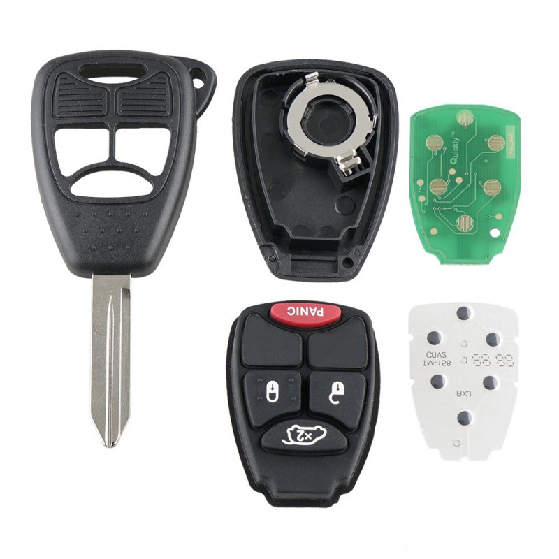 Keyless Entry Remote Car Key Fob 4 Buttons 315 Frequency Oht692427aa Replacement Parts Compatible For Chrysler 