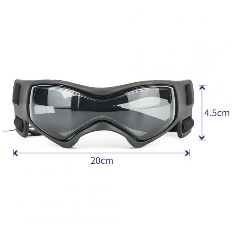 Pet Dogs Lightweight Goggles Windproof Dustproof Uv Protection Strong Toughness Sunglasses Pet Supplies 