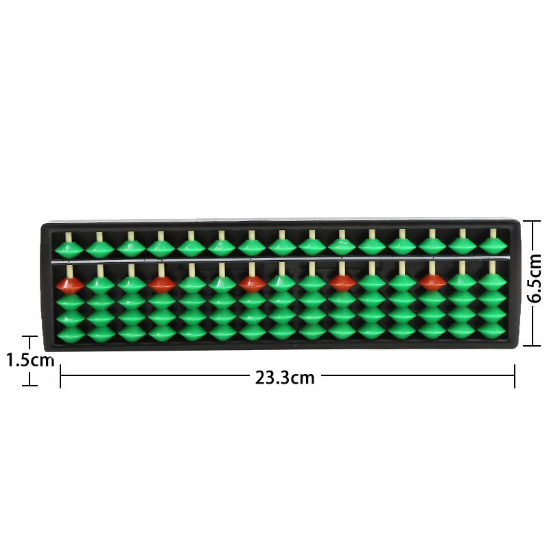 Kids Abacus 15 Digits Arithmetic Abacus Kids Maths Calculating Tool Teaching Aids Educational Toys For Boys Girls Gifts 
