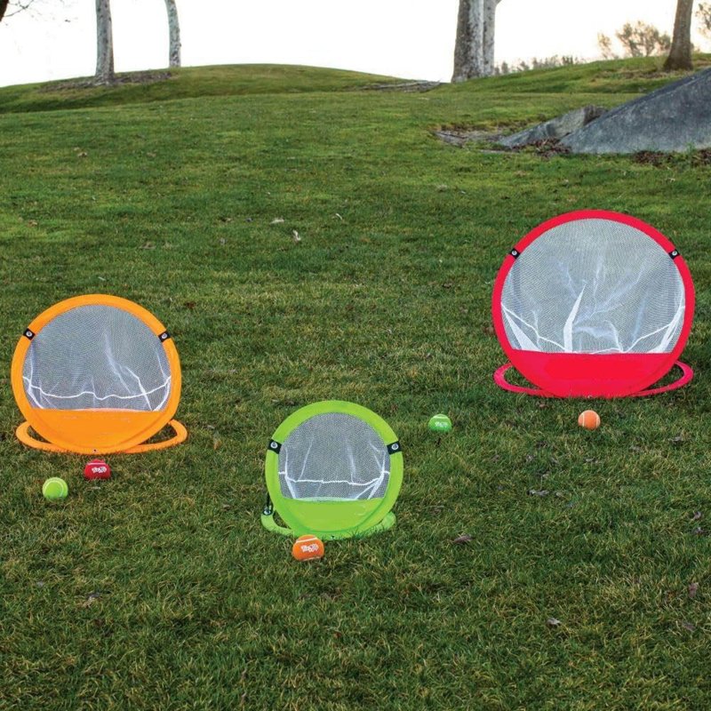 3PCS Golf Practice Chipping Net Pop up Golf Target Cages Golf Nets Portable Chipping Net for Swing Training