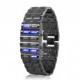 Binary LED Watch - Blue Samurai