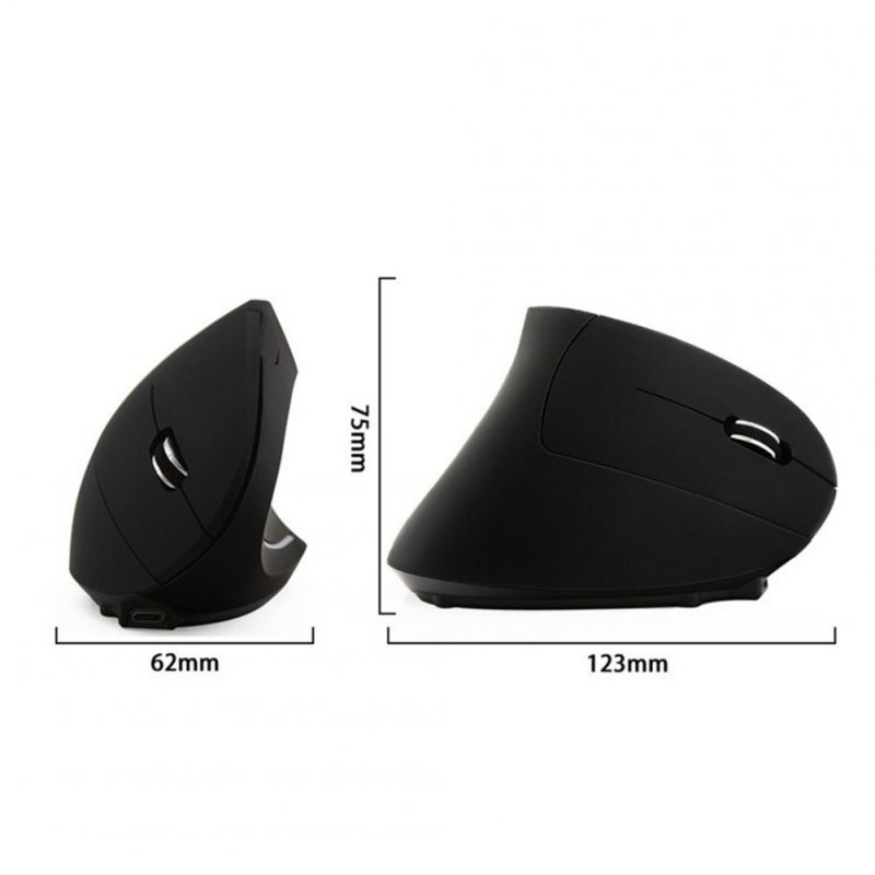 2.4G Wireless 1600dpi Optical Mouse Ergonomics Vertical Gaming Mouse Computer Mouse  