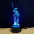 Statue of Liberty 3D LED Color Light