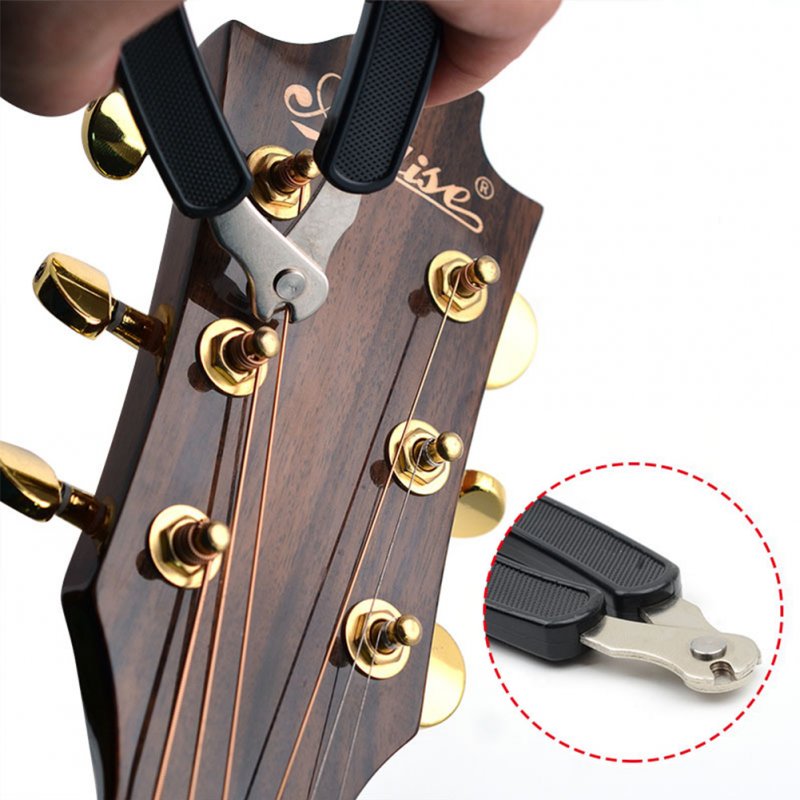 3 in 1 Multifunction Guitar Accessories Guitar Peg String Winder + String Pin Puller + String Cutter