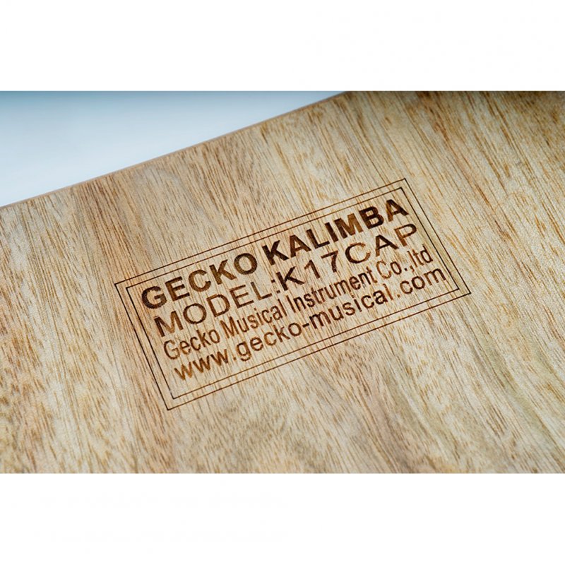 17 Key Kalimba Thumb Piano Finger Percussion Music Camphor Instrument (Paper Box)