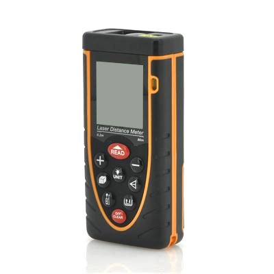 Hand-Held 80m Laser Distance Reader 