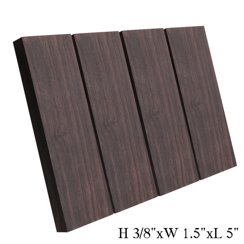 120*40*10mm Blackwood Scales Wooden DIY Tool  for Handle Grips Small Woodworking Projects 
