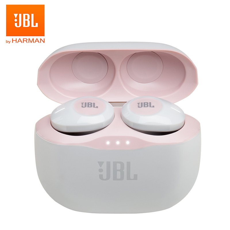 Original JBL T120 TWS True Wireless Bluetooth Earphones TUNE 120TWS Stereo Earbuds Bass Sound Headphones Headset with Mic Charging Case 
