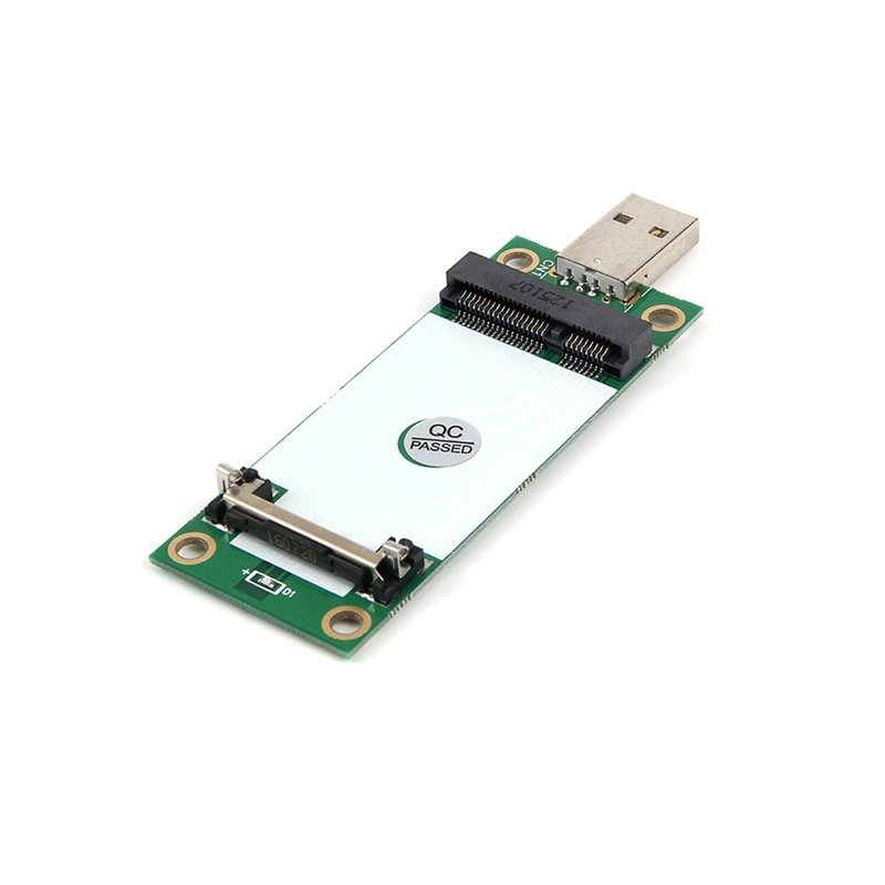 Mini PCI-E Wireless WWAN to USB Adapter Card with SIM Card Slot for HUAWEI EM730 