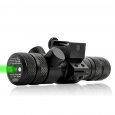 green laser gun sight