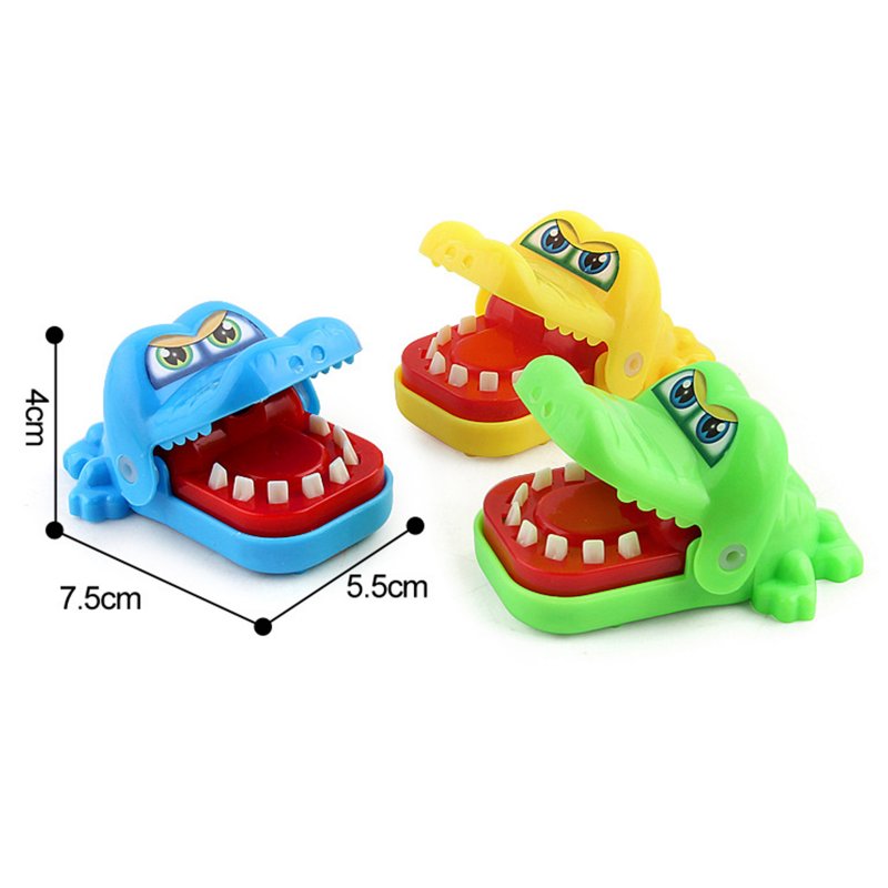Alligator-Teeth Toys Game Multi-size Alligator-head Biting Finger Dentist Games Funny Kids Toys 