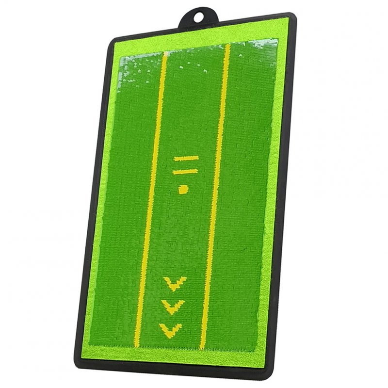 Golf Training Pad Rubber Batting Ball Trace Directional Mat Swing Path Pads Swing Practice Pads For Swing Detection 