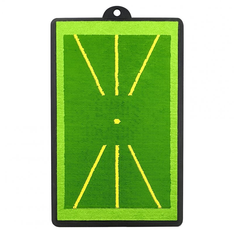Golf Training Pad Rubber Batting Ball Trace Directional Mat Swing Path Pads Swing Practice Pads For Swing Detection 