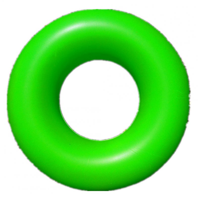 50-90cm Swimming Ring Thickened Double Layer Inflatable Fluorescent Pool Float Summer Random Color