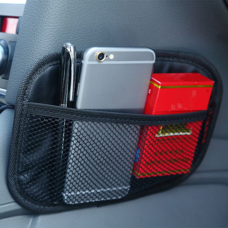 Car Storage Net Bag Pocket Organizer Interior Accessories for Car Organizer 