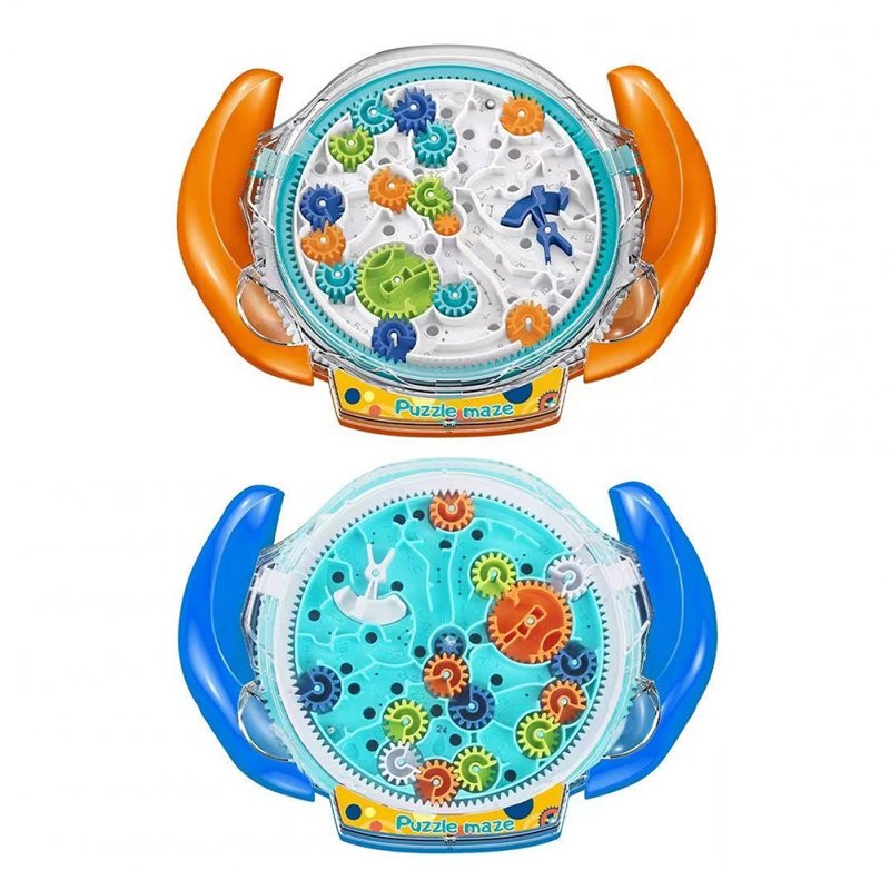 3D Maze Puzzle Game Funny Gear Labyrinth Disk Gear Balance Ball Brain Teaser Puzzle Logic Game Toys For Kids 