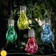 Solar Powered LED Hanging Lamp 