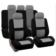 Gray 9Pcs Car Seat Covers For SUV