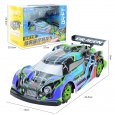 1:14 Rc  Car Four-wheel Drive High-speed Spray Climbing Remote Control Car Racing Car 11-way Cool Stunt Drift Car Boy Toy blue purple