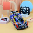 1:14 Rc  Car Four-wheel Drive High-speed Spray Climbing Remote Control Car Racing Car 11-way Cool Stunt Drift Car Boy Toy orange yellow