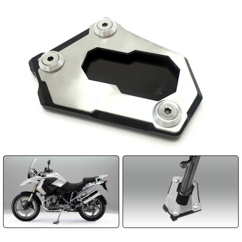 CNC Side Kickstand Stand Extension Plate for BMW R1200GS LC K50 2012-2016 