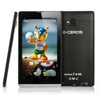 E-Ceros Motion S Quad Core Android 4.2 Phablet - 7 Inch 1024x600 IPS Touch Screen, 1.3GHz CPU, 3G (Black)