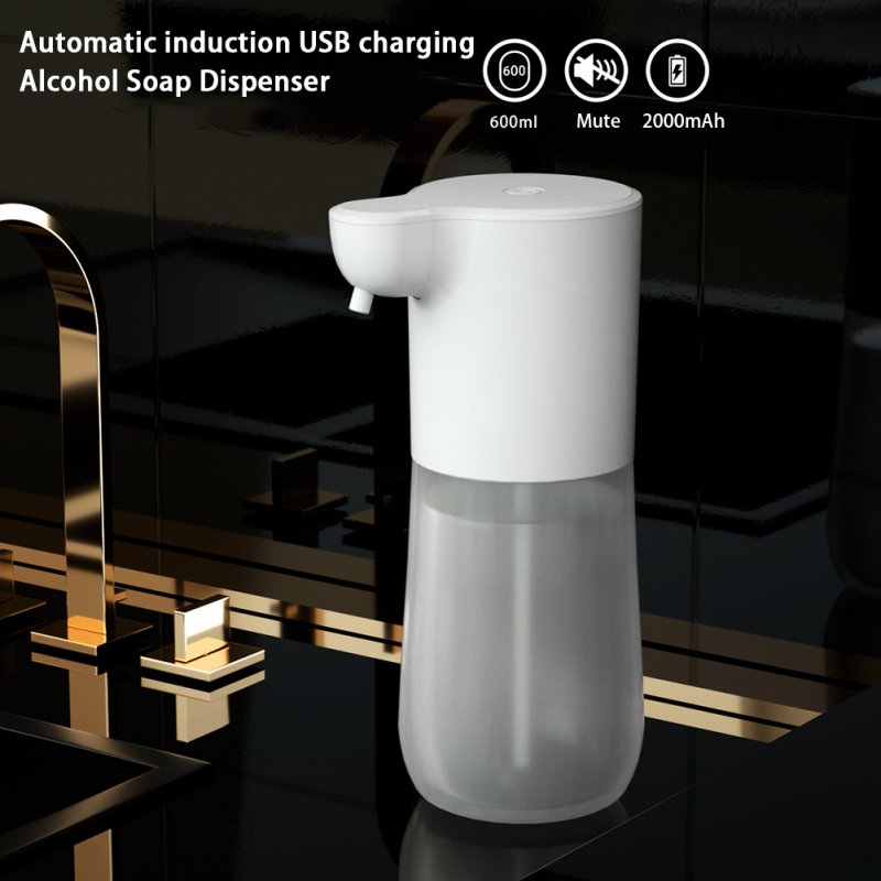 Automatic Foaming Soap Dispenser Usb Rechargeable Infrared Induction Touchless Hand Free Soap Container Foam