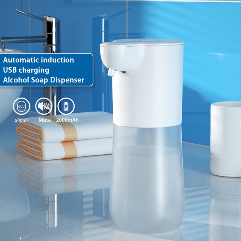 Automatic Foaming Soap Dispenser Usb Rechargeable Infrared Induction Touchless Hand Free Soap Container Foam
