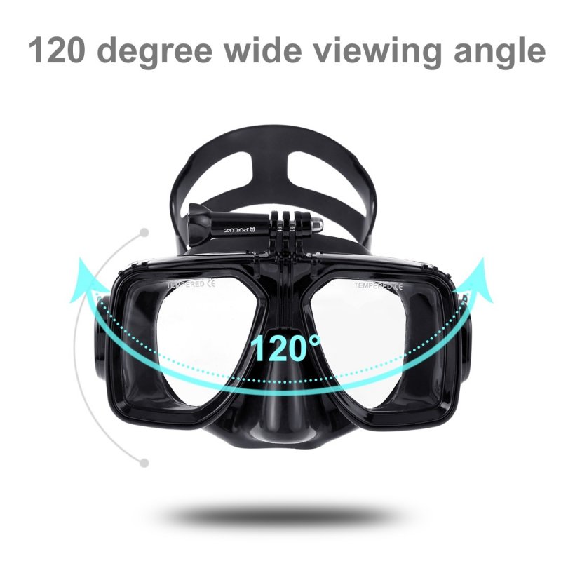 Water Sports Equipment Diving Mask Swimming Glasses for DJI Osmo Action Camera for GoPro HERO7/6/5 Session/Xiaoyi 