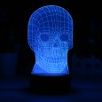 3D Skull LED Light