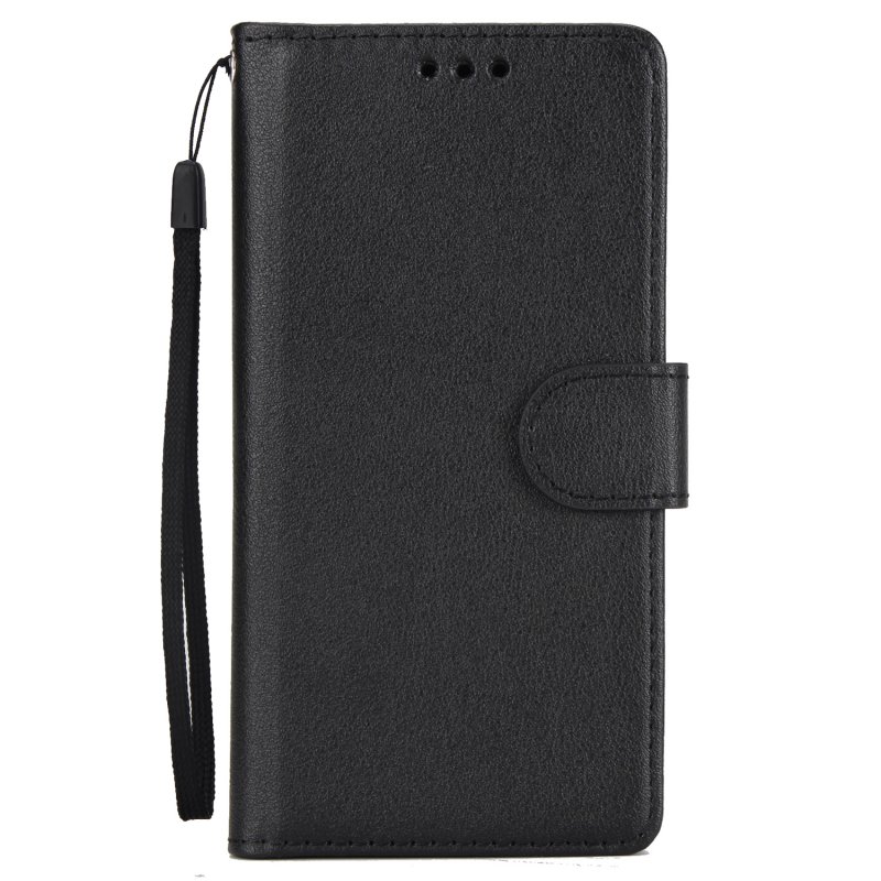 For Samsung J7 2017 European Edition/J730/J7 PRO PU Leather Protective Phone Case with 3 Card Position black