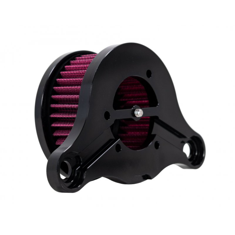 Professional Ribbed Air Cleaner Kit Intake Filter Kit 