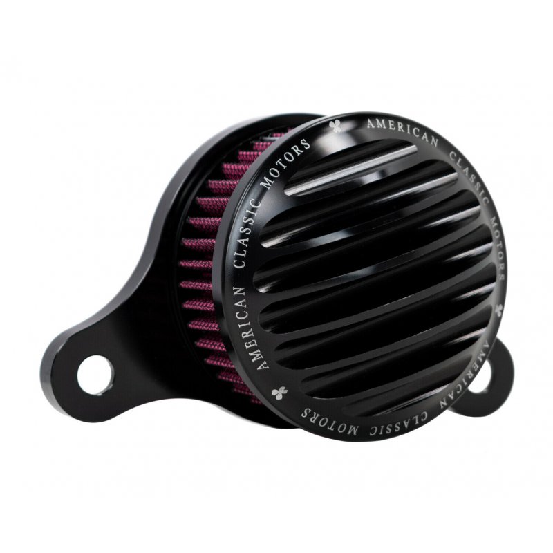 Professional Ribbed Air Cleaner Kit Intake Filter Kit 