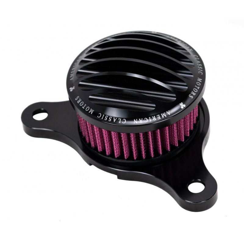 Professional Ribbed Air Cleaner Kit Intake Filter Kit 