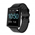 Black Blood Pressure Detector Smart Watch 