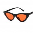 Retro Triangle Sunglasses Bright black
