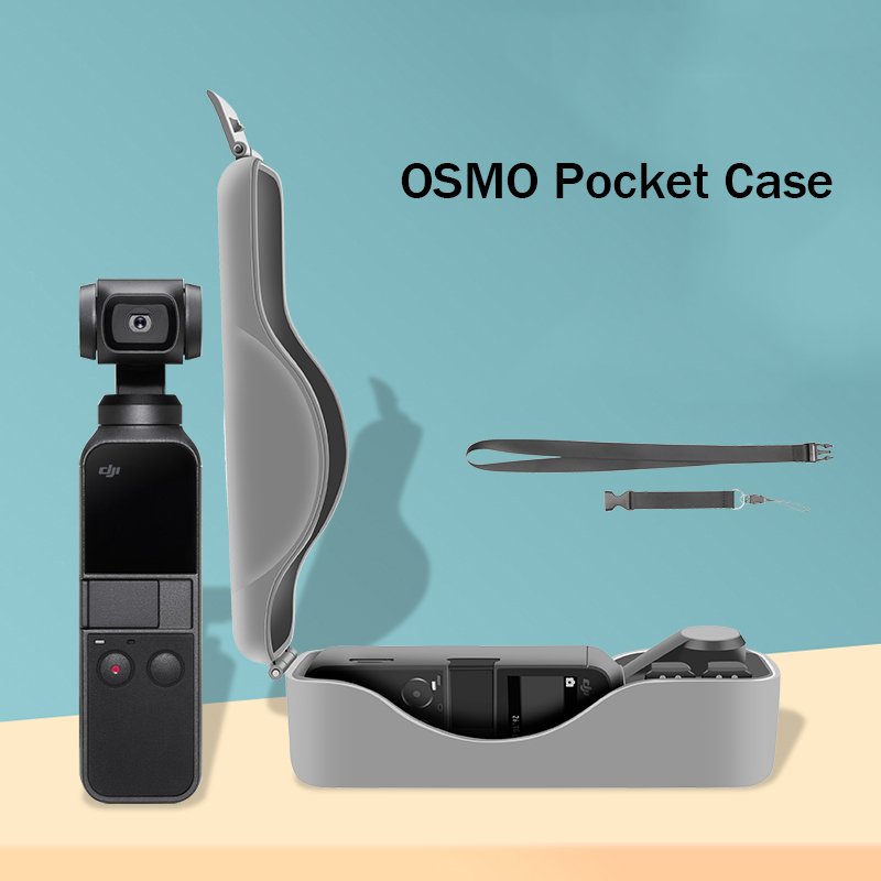 Lanyard + Gimbal Storage Bag Mini Hard Protective Carry Case for DJI Osmo Pocket Accessories 