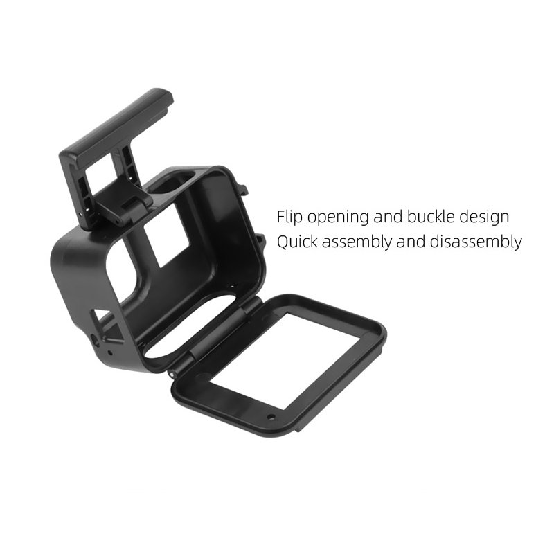 Shock-proof Plastic Frame Protective Case Shell Protector for GoPro Hero8 