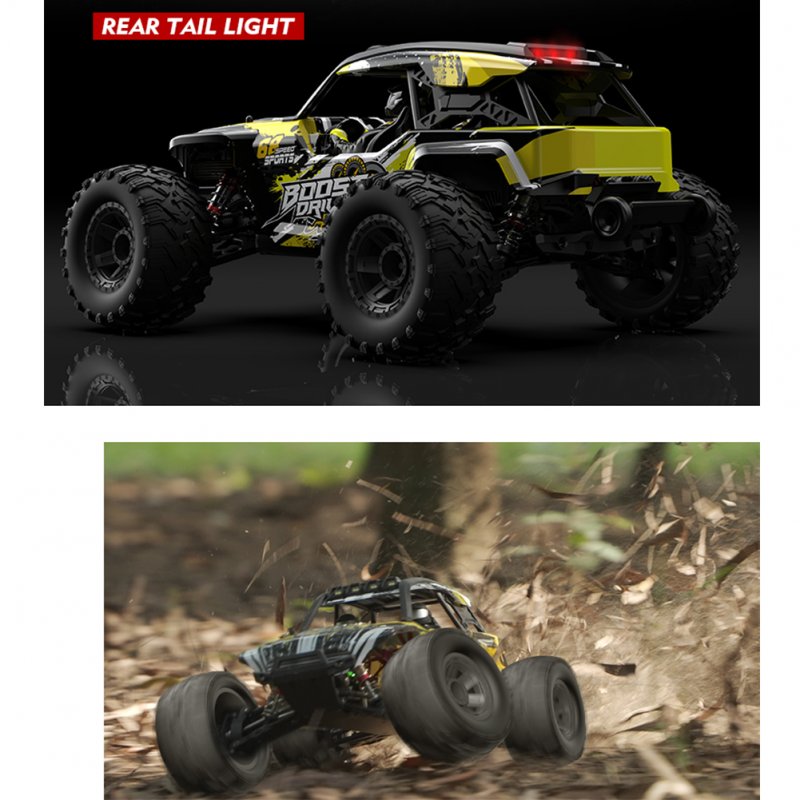 G108 1:10 Scale RC Car 2.4ghz 4wd 46km/h+ High Speed Big Wheel RC Truck Off-road Ipx8 Waterproof 