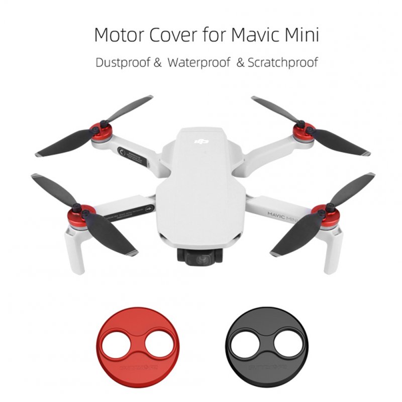 4pcs Motor Cover Metal Cap for DJI Mavic Mini Drone Dust-proof Engine Protector Guard Protective Accessory  